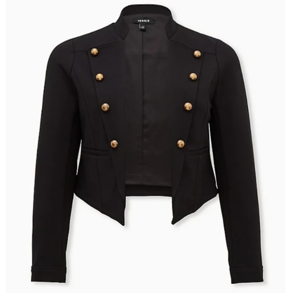 Torrid Military Jacket - Picture 3 of 7